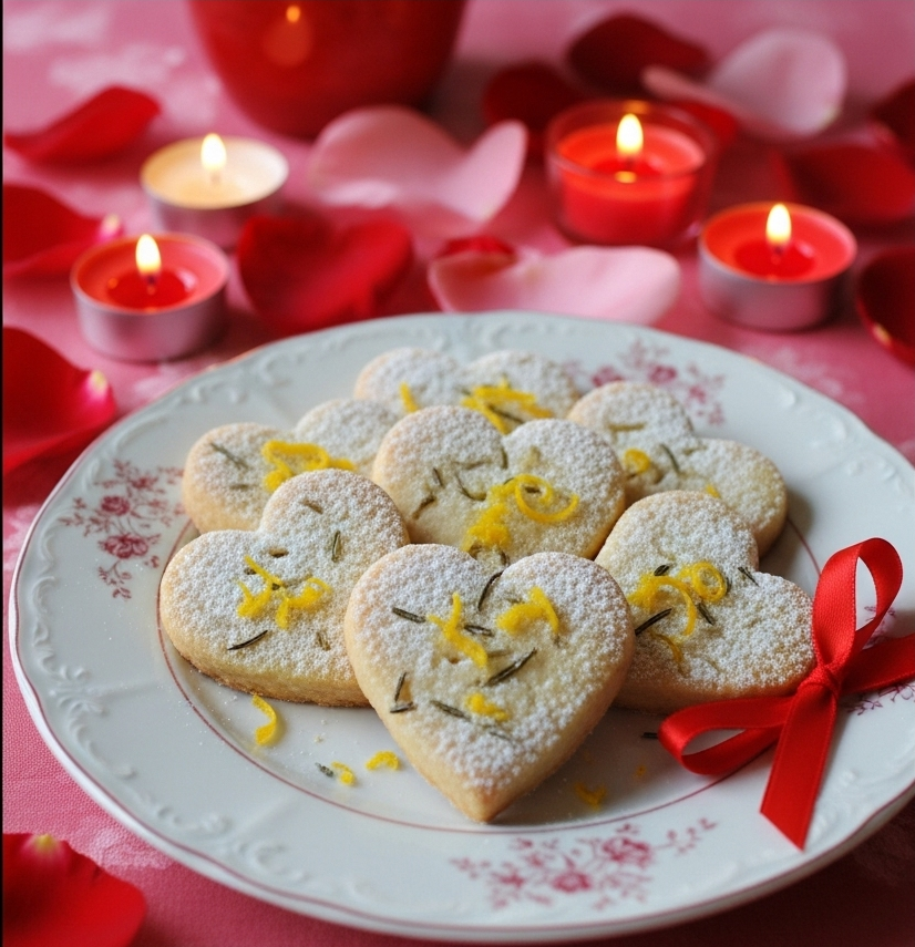 Rosemary Citrus Shortbread