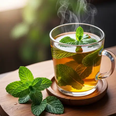Fresh Mint Tea