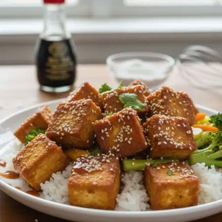 Crispy Sesame Tofu