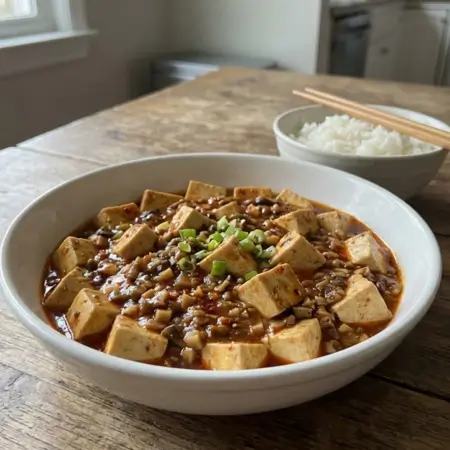 Vegan Mapo Tofu