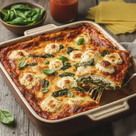 Spinach Lasagna