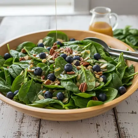 Blueberry Spinach Salad