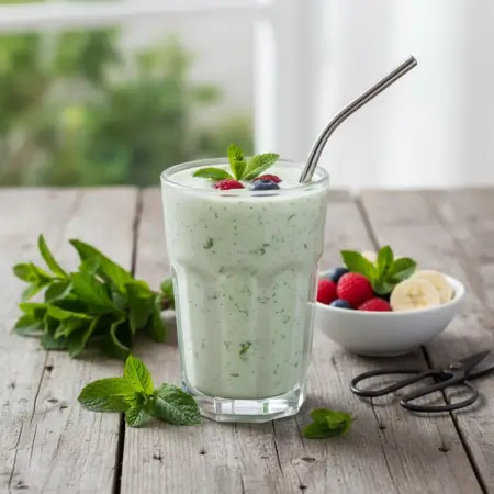 Mint Yogurt Smoothie