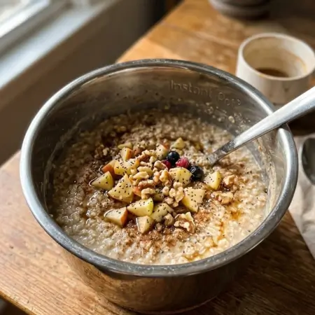 Instant Pot Spiced Oatmeal