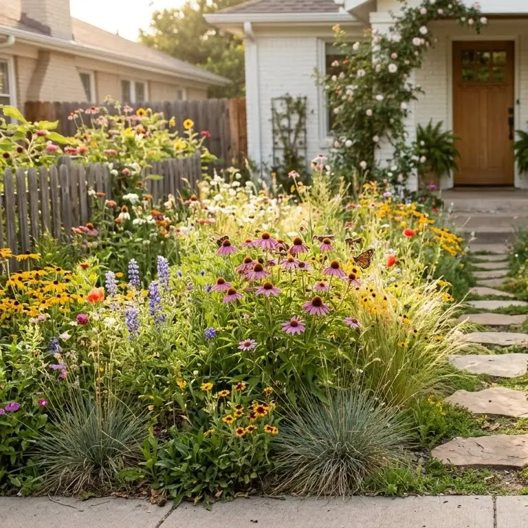 Wildflower or Meadow-Style Lawns