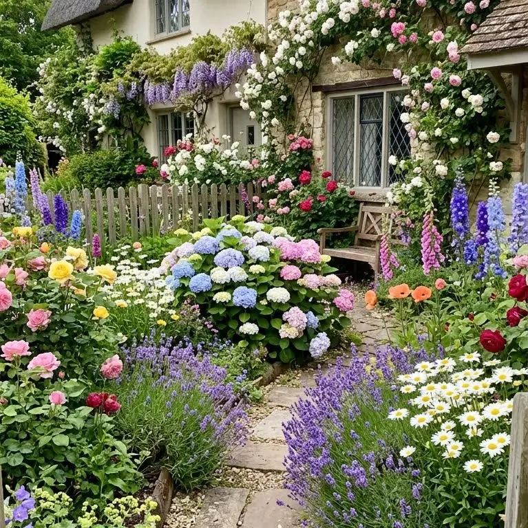 Cottage-Style Flower Gardens