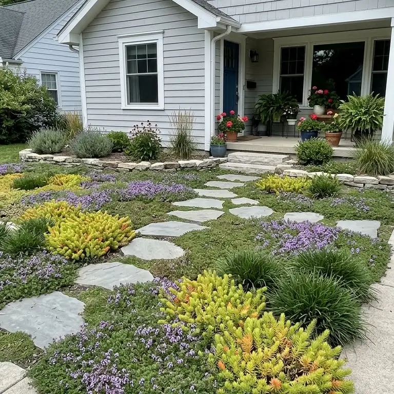 Low-Maintenance Ground Covers Instead of Grass