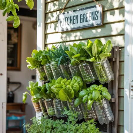 Pocket-Style Bottle Garden
