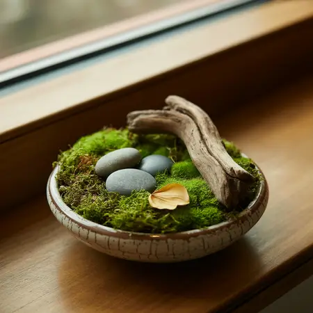 Moss Dish Garden