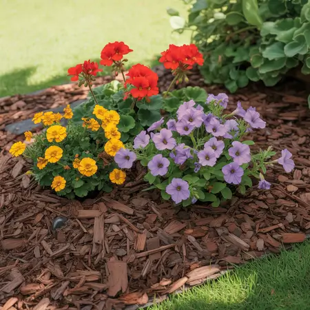 use mulch to lock in moisture