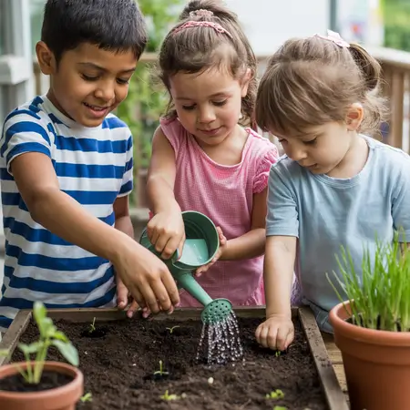 gardening activities for kids keep them energetic