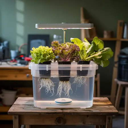 Deep Water Culture for hydroponic gardening
