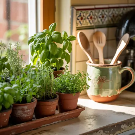 Windowsill Herb Garden