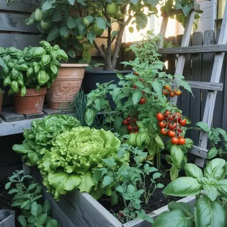 Nothing beats organically grown vegetables
