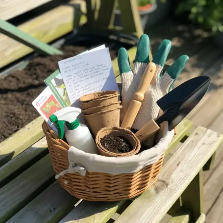 a starter gardener basket