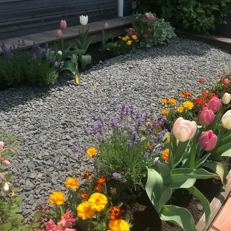 Front Garden Ideas with Gravel