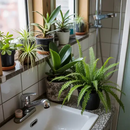 using space creatively for indoor plants in tiny apartments