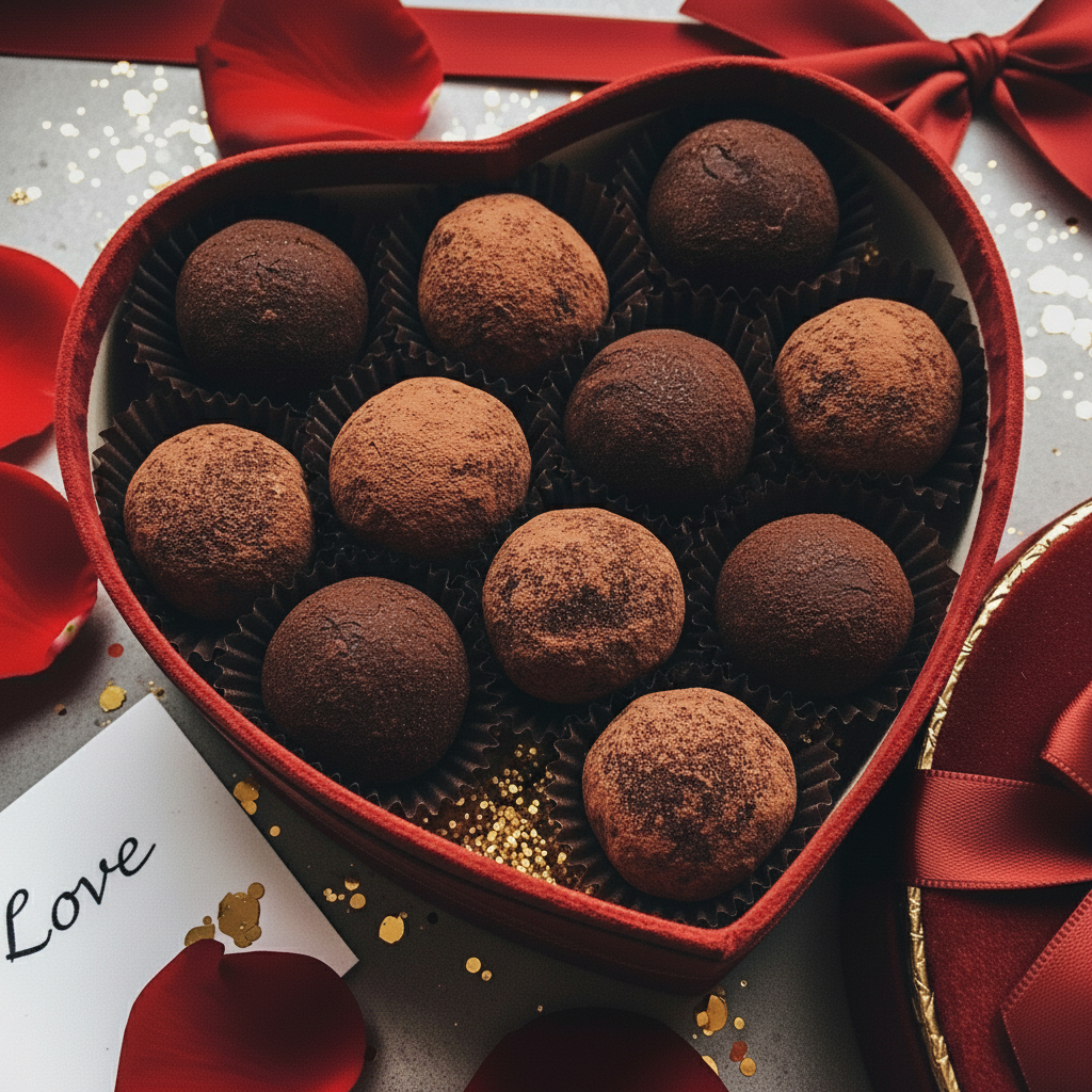 Herb-Infused Chocolate Truffles