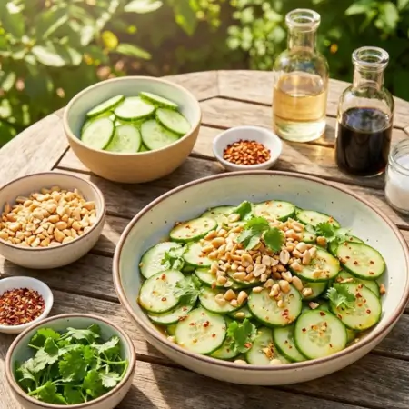 Thai Sweet & Spicy Cucumber Salad