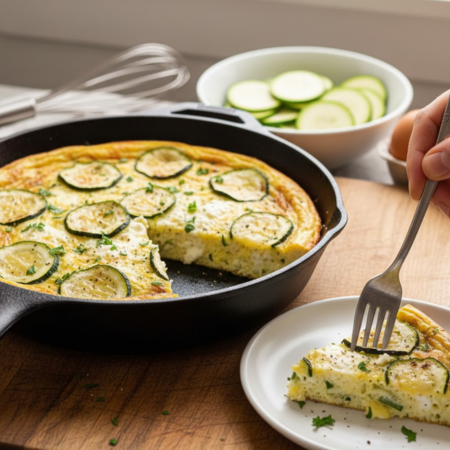 Zucchini Ricotta Frittata