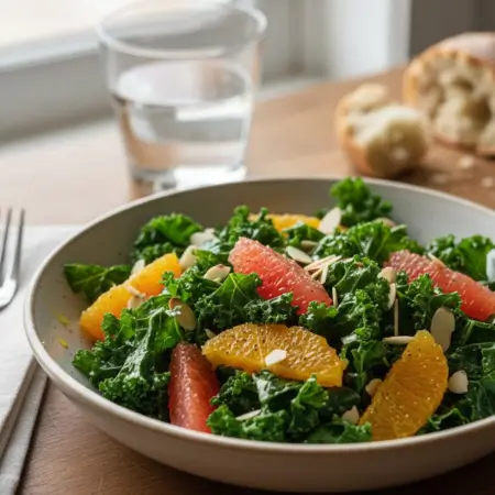 Everyday Kale Salad with Citrus Vinaigrette