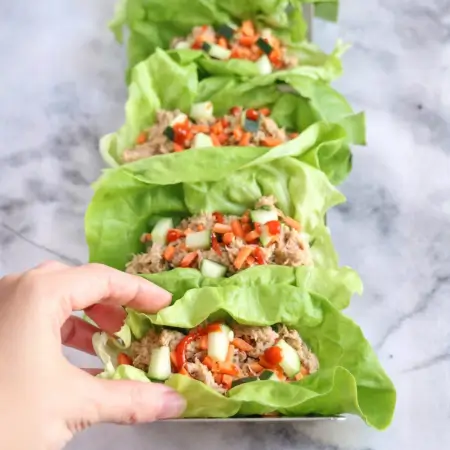 Tuna Lettuce Wraps