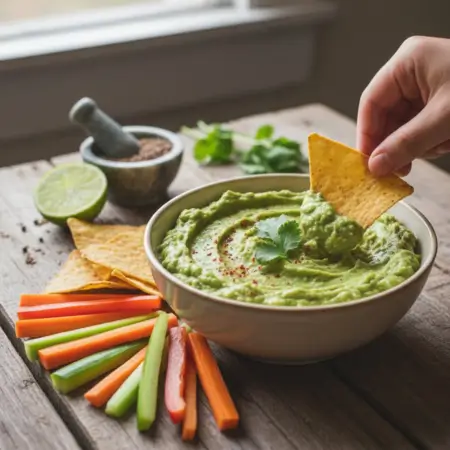 Green Pea Guacamole