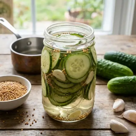 Quick Refrigerator Pickles