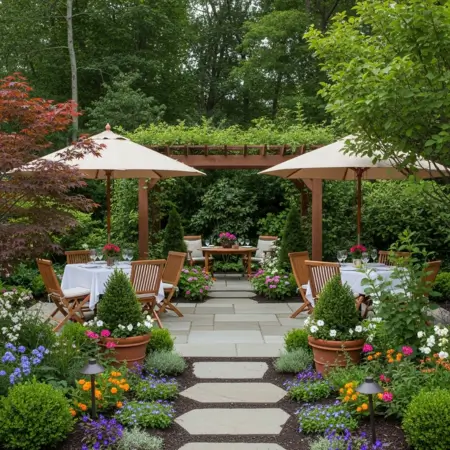 Set Up Al Fresco Dining Areas