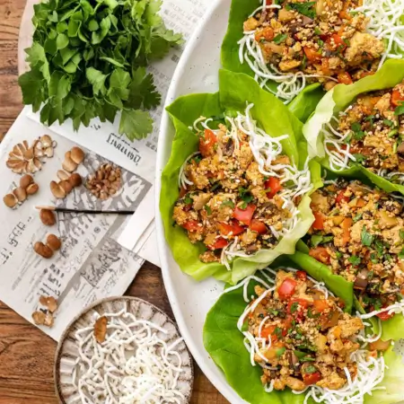 Tofu Lettuce Wraps