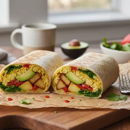 Vegan Breakfast Burritos