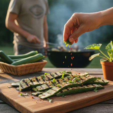 Grilled Zucchini