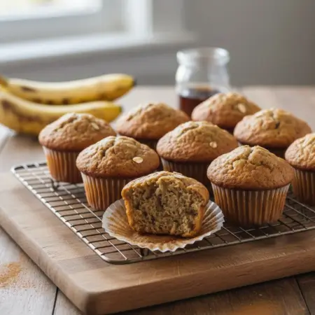 Vegan Banana Muffins