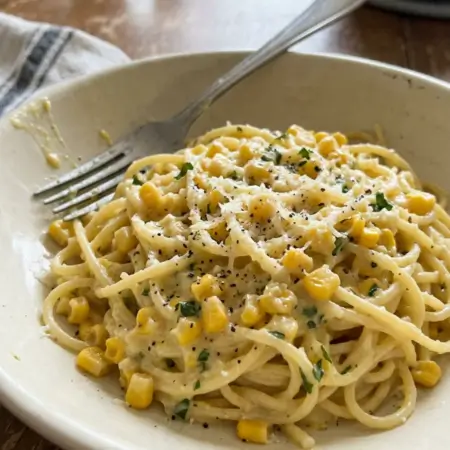 Creamy Corn Pasta