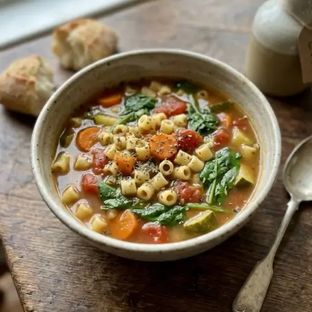 Italian Vegetable & Pasta Soup
