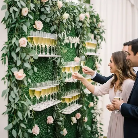 Living Champagne Wall