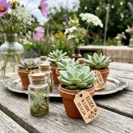Succulent or Mini Terrarium Favors