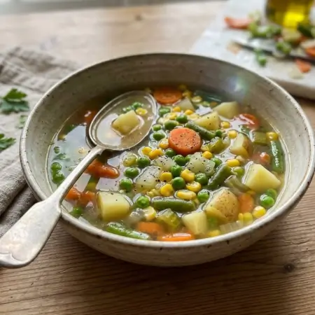 Garden Vegetable Soup (Balanced & Classic)