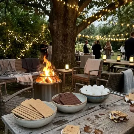 S’mores Station or Fire Pit Gathering