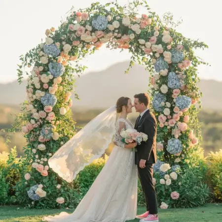 Flower Arch or Gazebo Ceremony