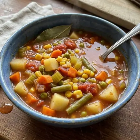 Hearty Homestyle Vegetable Soup