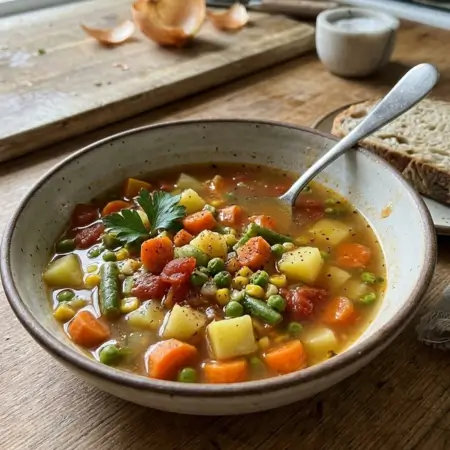 Quick & Easy Weeknight Vegetable Soup