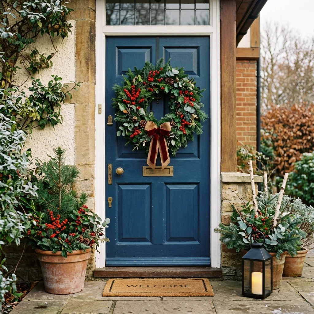 Berry and Greenery Wreath