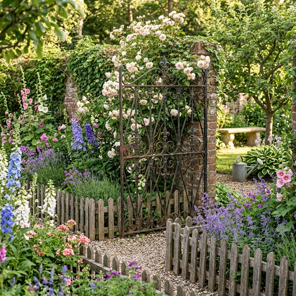 Iron Gates, Fencing, or Picket Sections