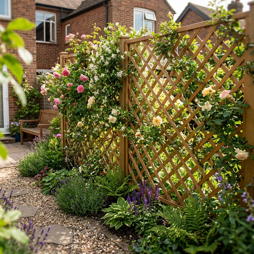 Trellis or Lattice Fence