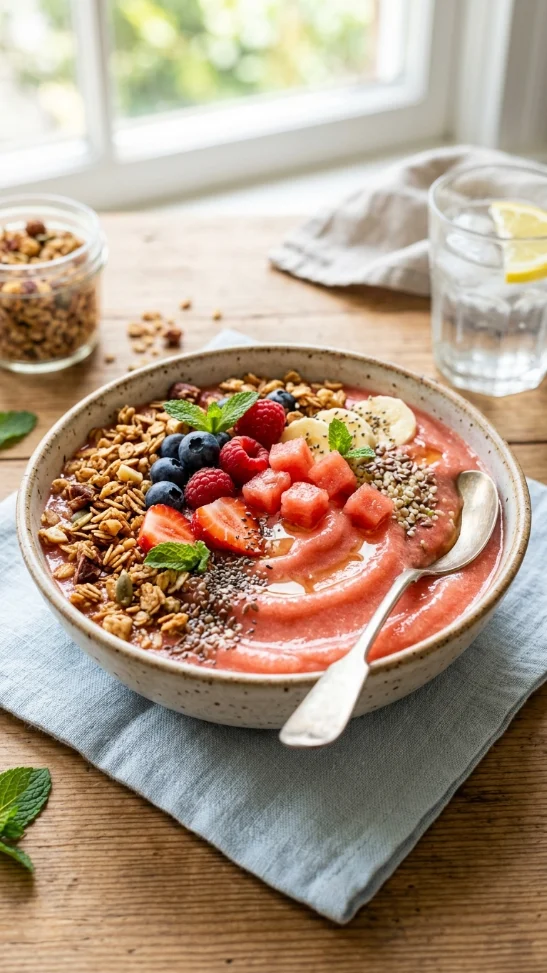 Watermelon Smoothie Bowl