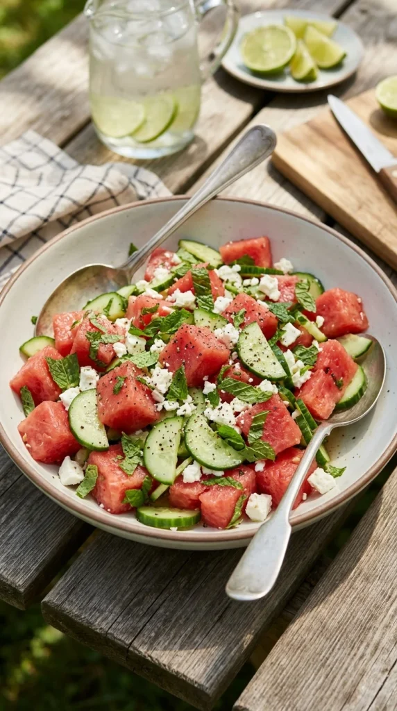 Watermelon Feta Salad